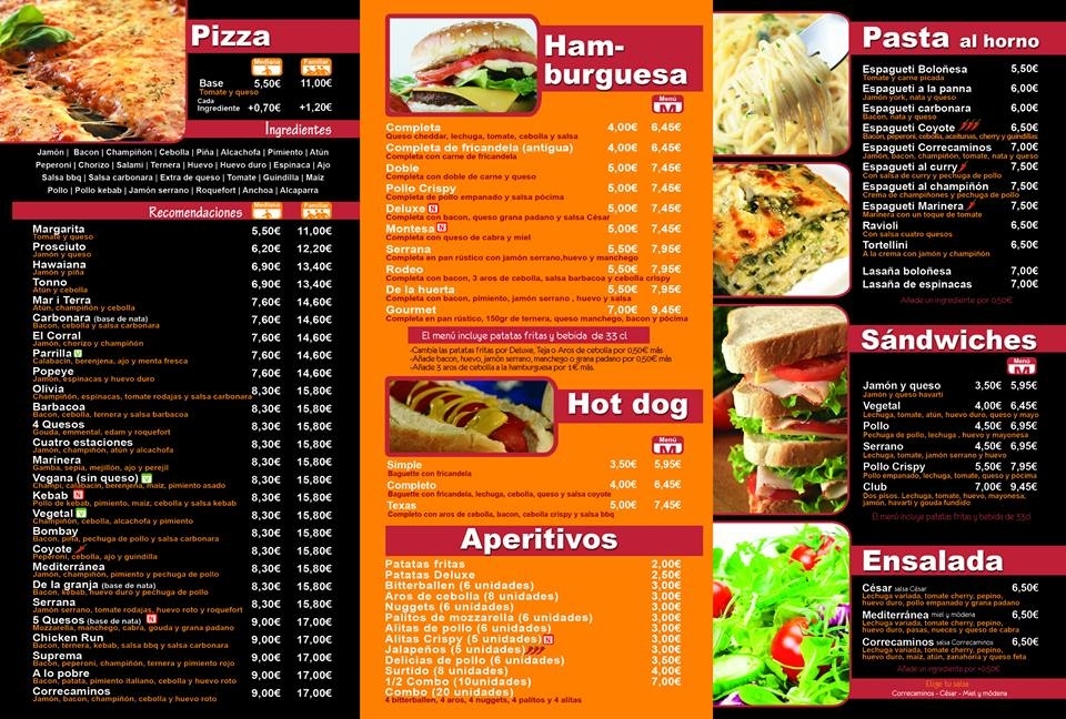Correcaminos Pizza Restaurant & Take Away