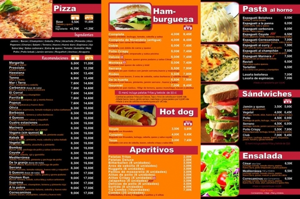 Correcaminos Pizza Restaurant & Take Away