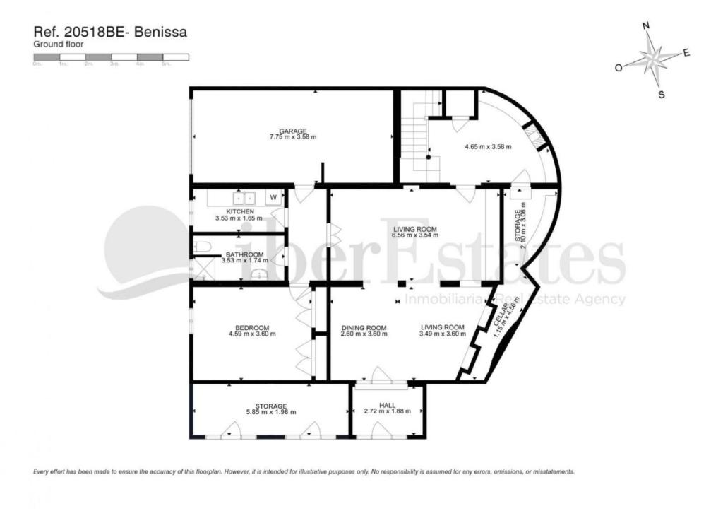 3 bed villa in Benissa