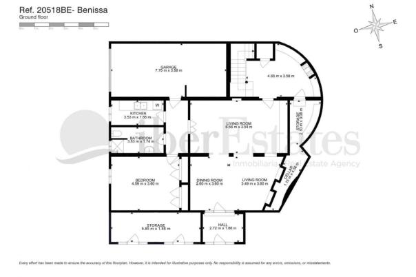 3 bed villa in Benissa