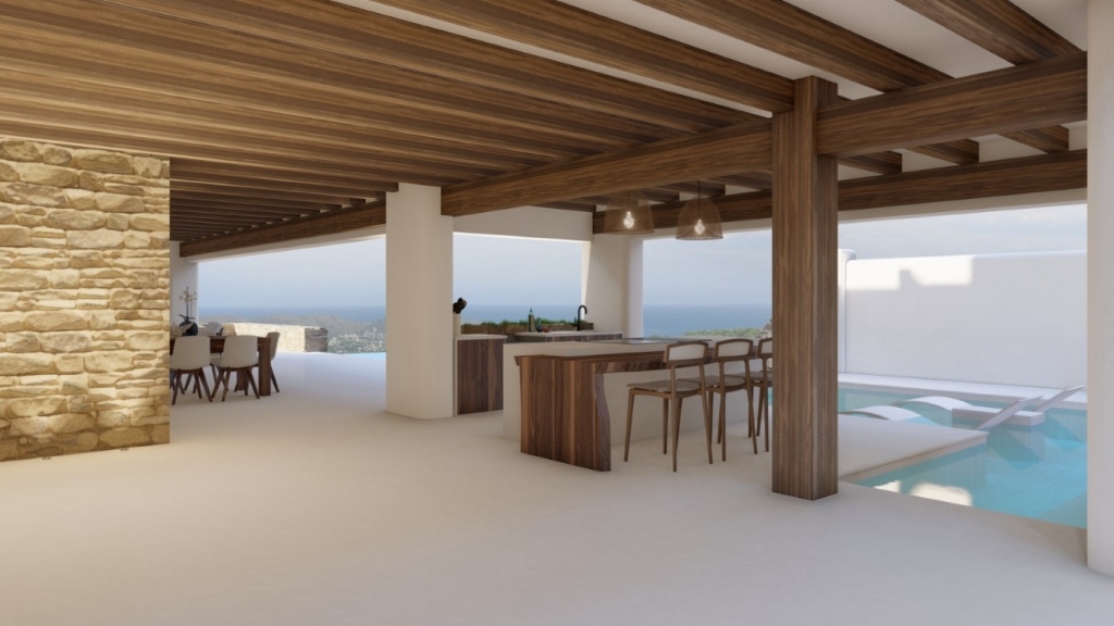 4 bed villa in Moraira