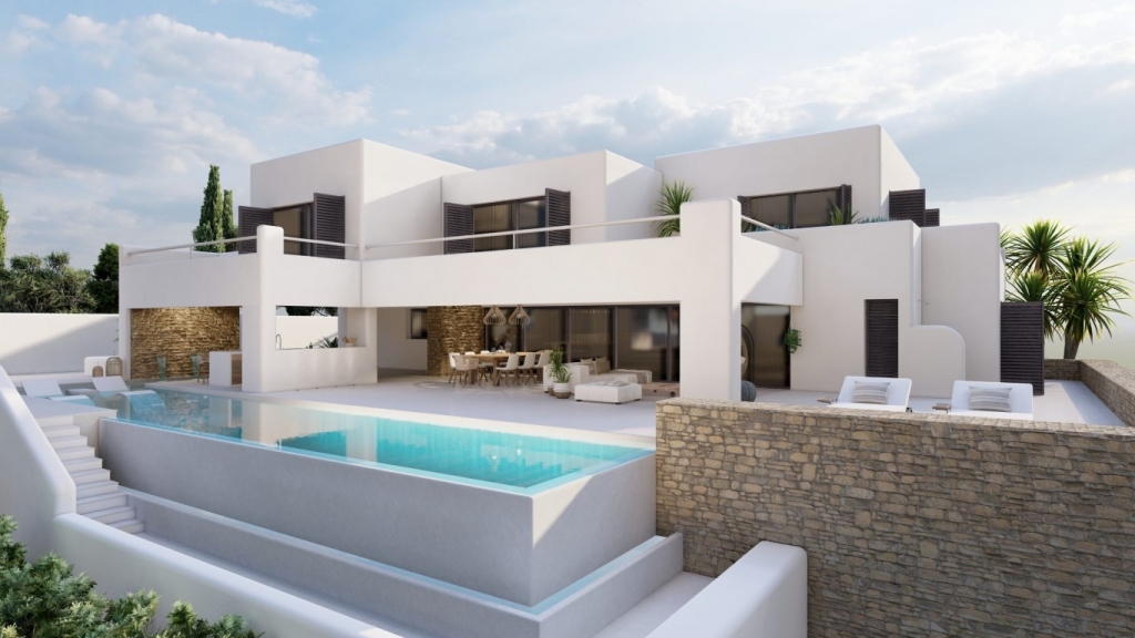 4 bed villa in Moraira
