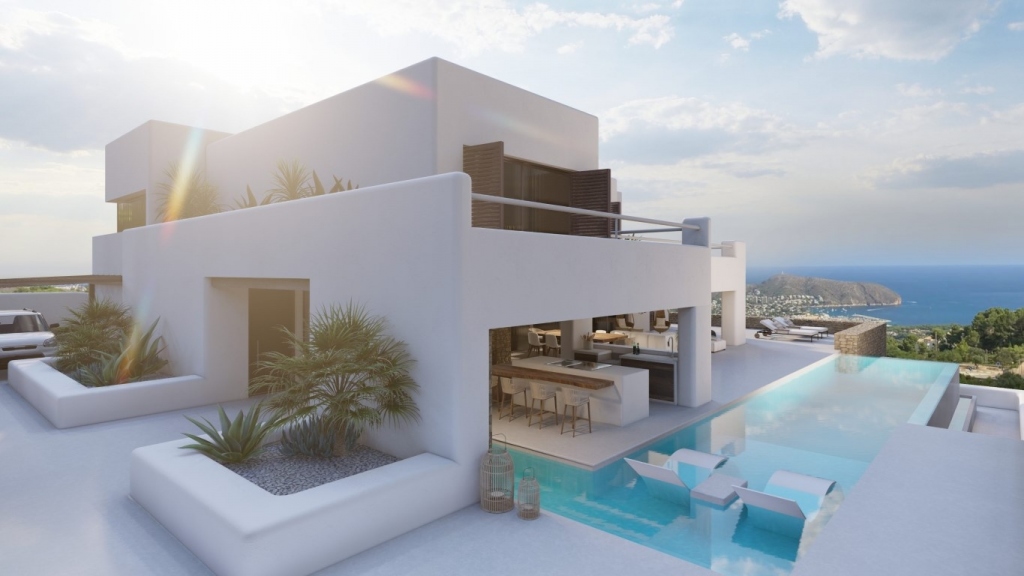 4 bed villa in Moraira