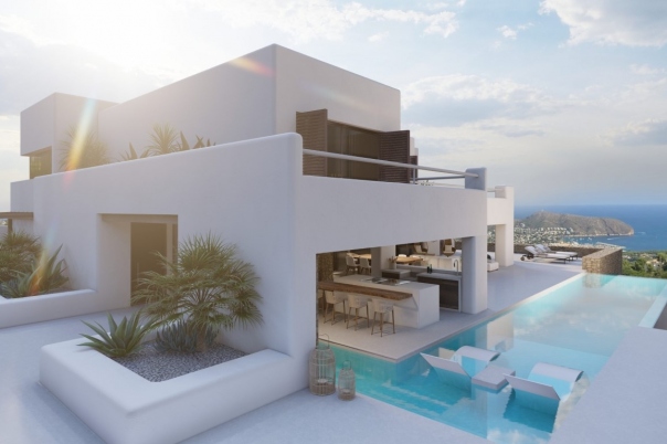 4 bed villa in Moraira