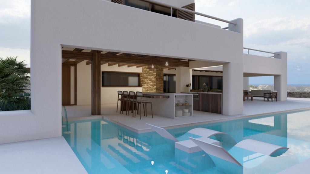 4 bed villa in Moraira