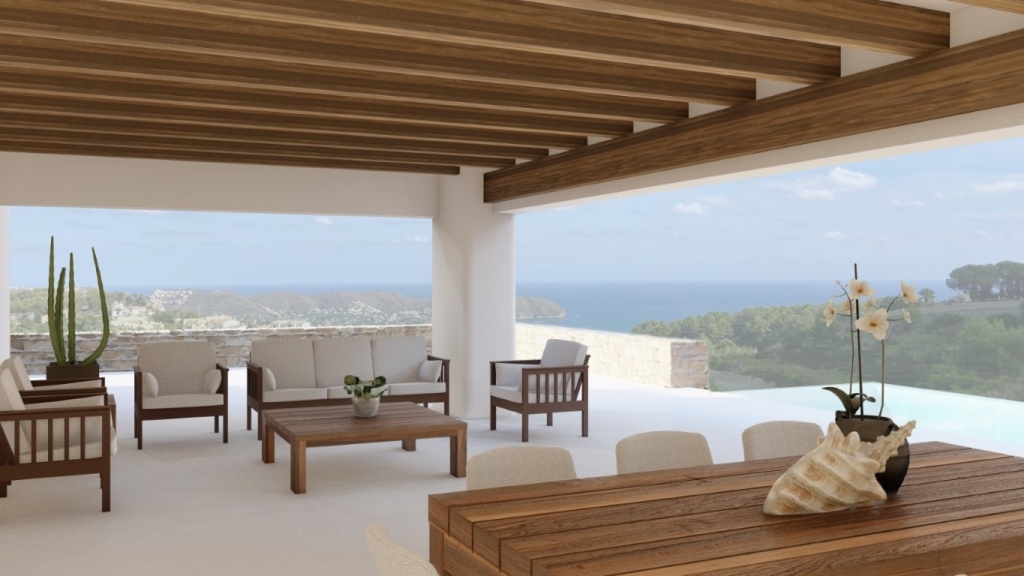4 bed villa in Moraira