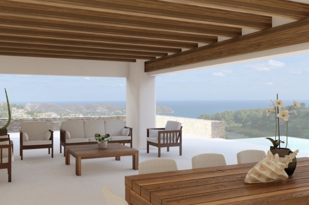 4 bed villa in Moraira