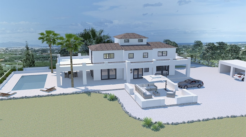 5 bed villa in Pedreguer