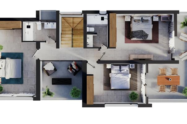 3 bed villa in Calpe