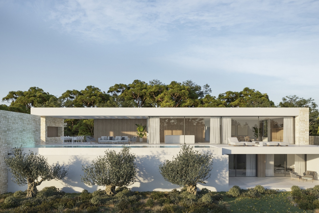 4 bed villa in Moraira
