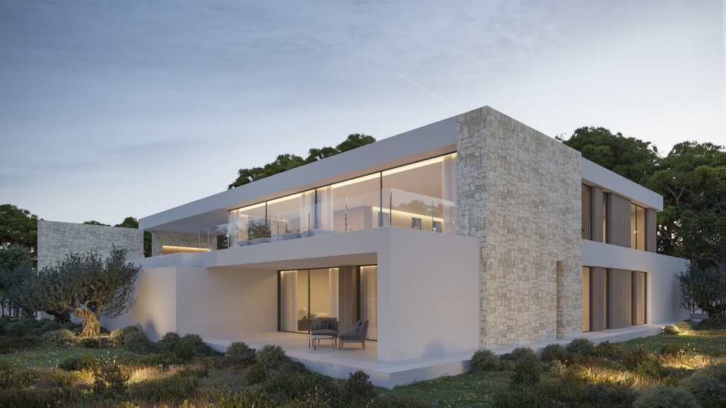 4 bed villa in Moraira