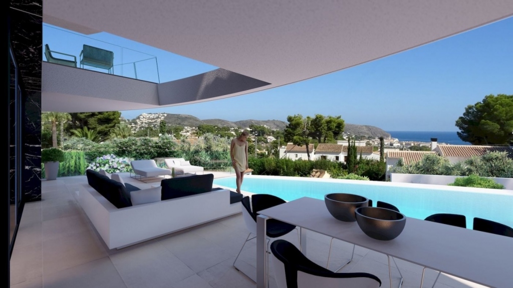 3 bed new build in Benissa