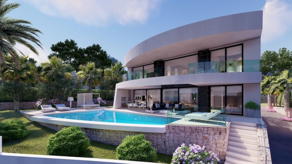 3 bed new build in Benissa