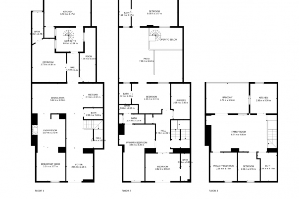 7 bed townhouse in Parte