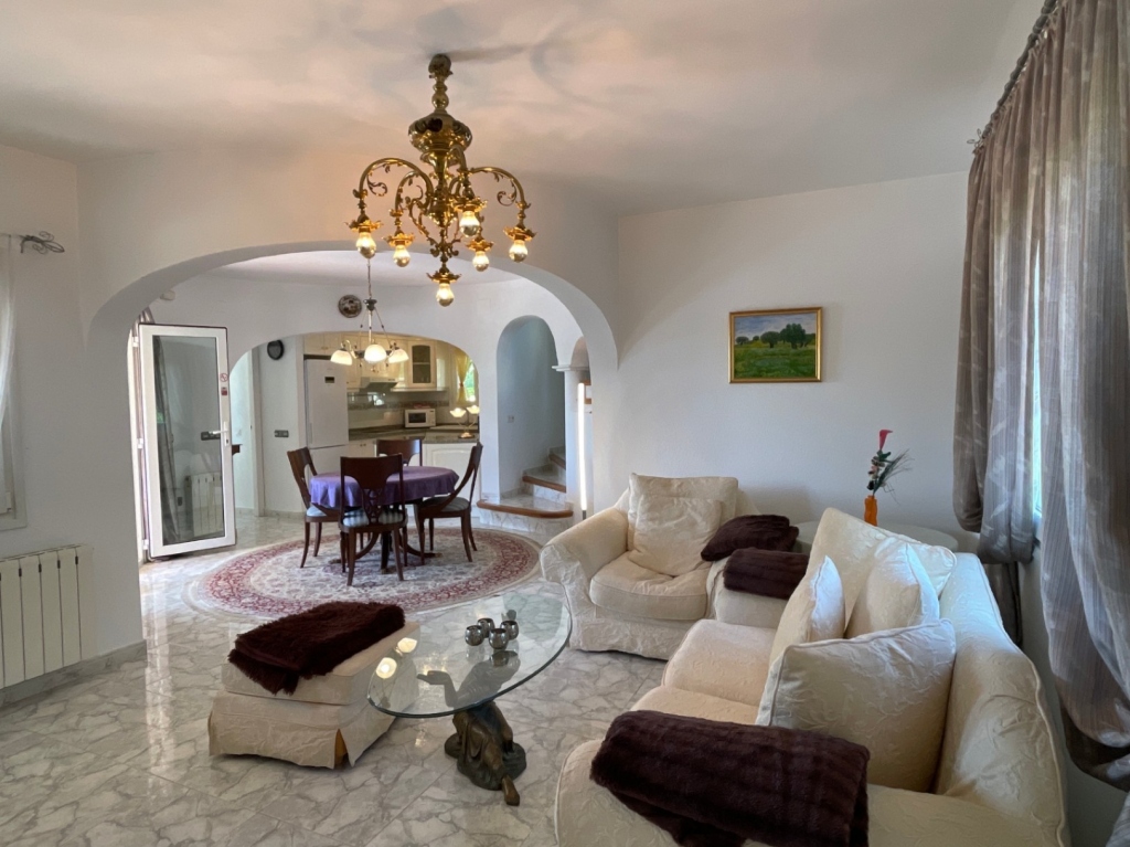 3 bed villa in Moraira