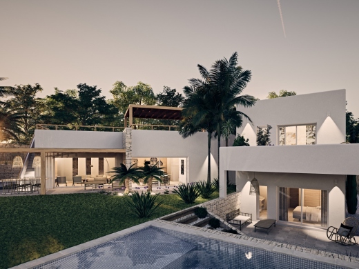 3 bed villa in Moraira