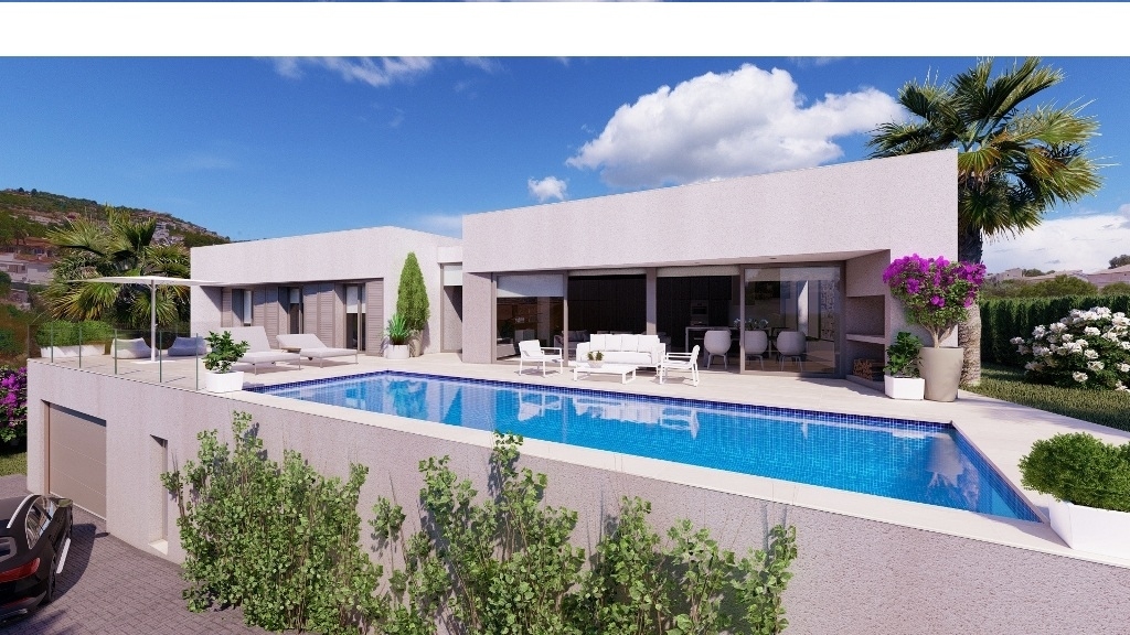 4 bed villa in Calpe