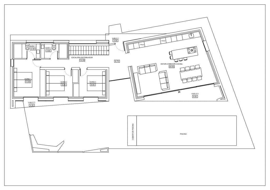 4 bed villa in Calpe