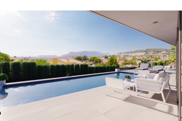 4 bed villa in Calpe