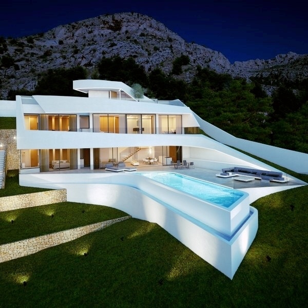 4 bed villas in Altea