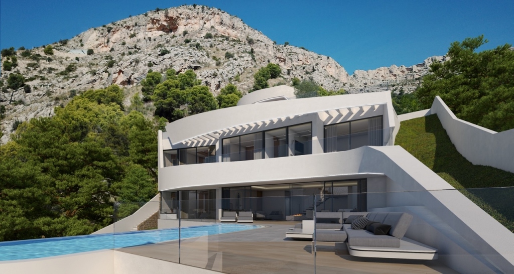 4 bed villas in Altea