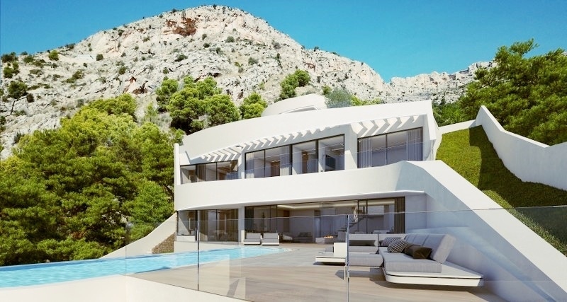 4 bed villas in Altea
