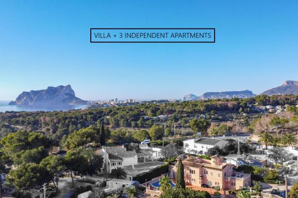 8 bed villa in Benissa