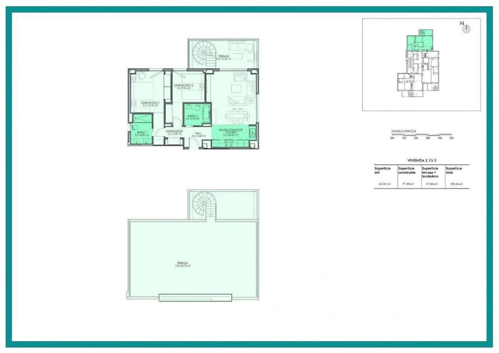 2 bed apartments - flats in Calpe