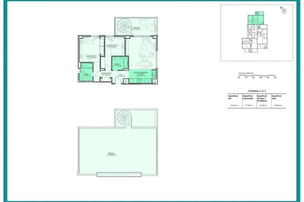 2 bed apartments - flats in Calpe