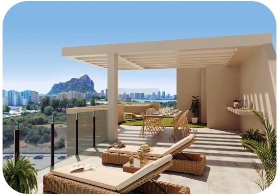 2 bed apartamento in Calpe / Calp