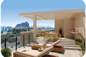 2 bed apartamento in Calpe / Calp