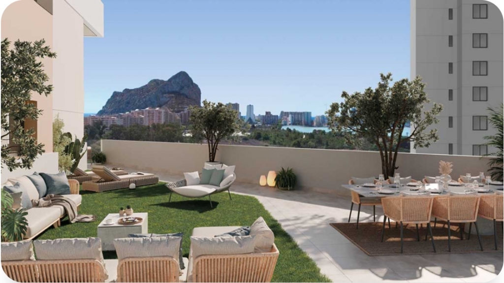 2 bed apartamento in Calpe / Calp