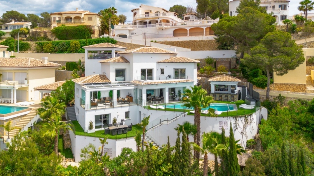 5 bed villa in Moraira