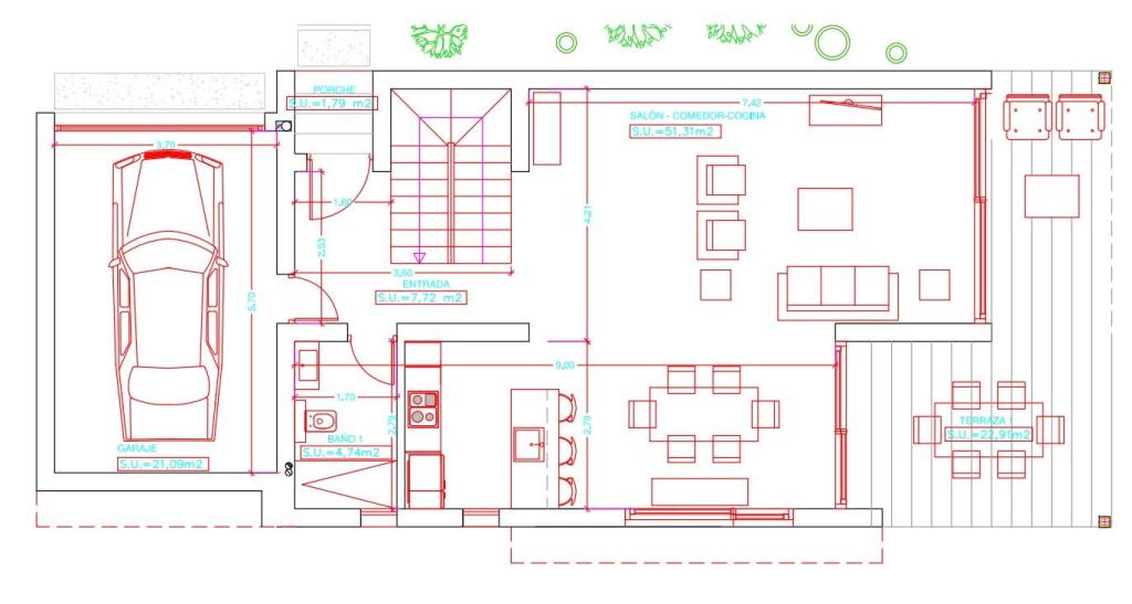 3 bed villa in Calpe