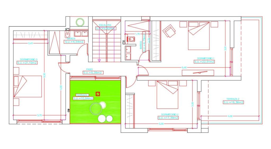 3 bed villa in Calpe