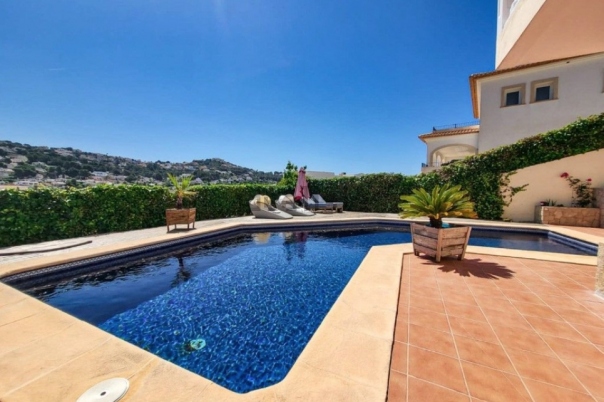 4 bed villa in Moraira