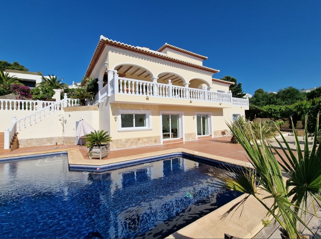 4 bed villa in Moraira