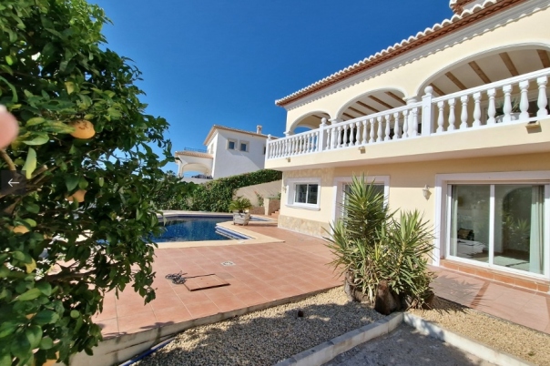 4 bed villa in Moraira