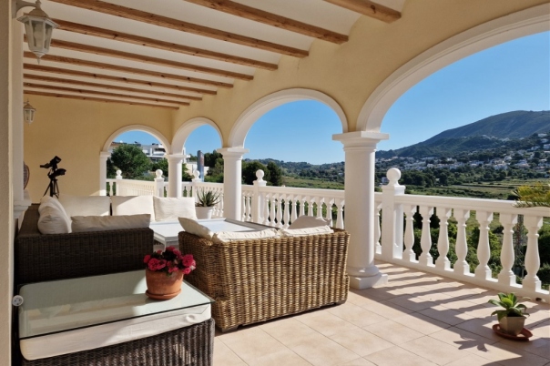 4 bed villa in Moraira