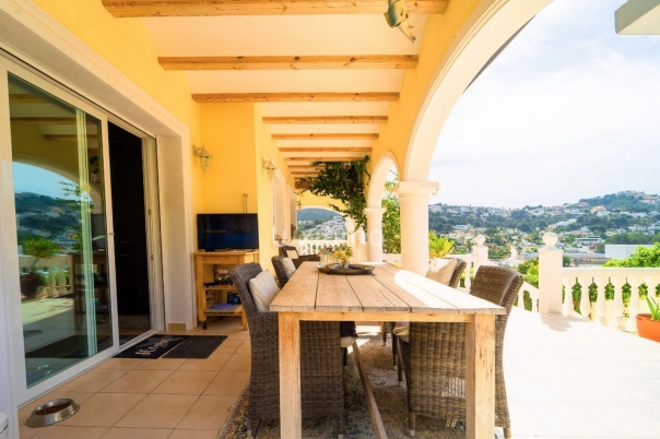 4 bed villa in Moraira