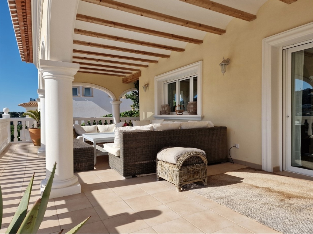 4 bed villa in Moraira