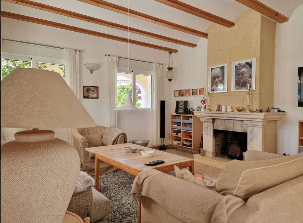4 bed villa in Moraira
