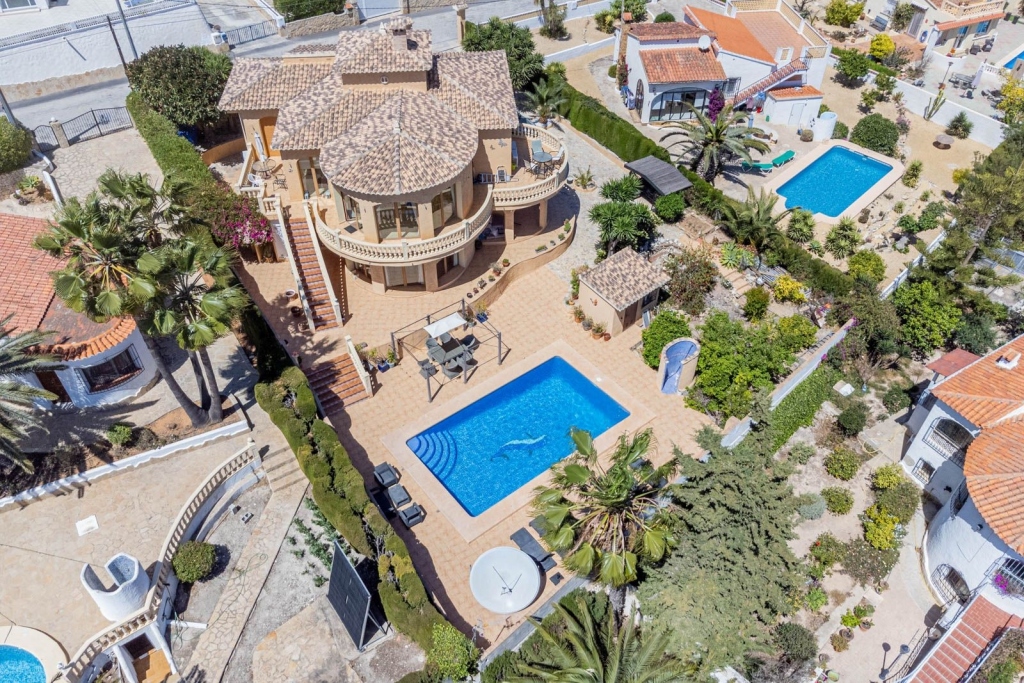 4 bed villa in Calpe