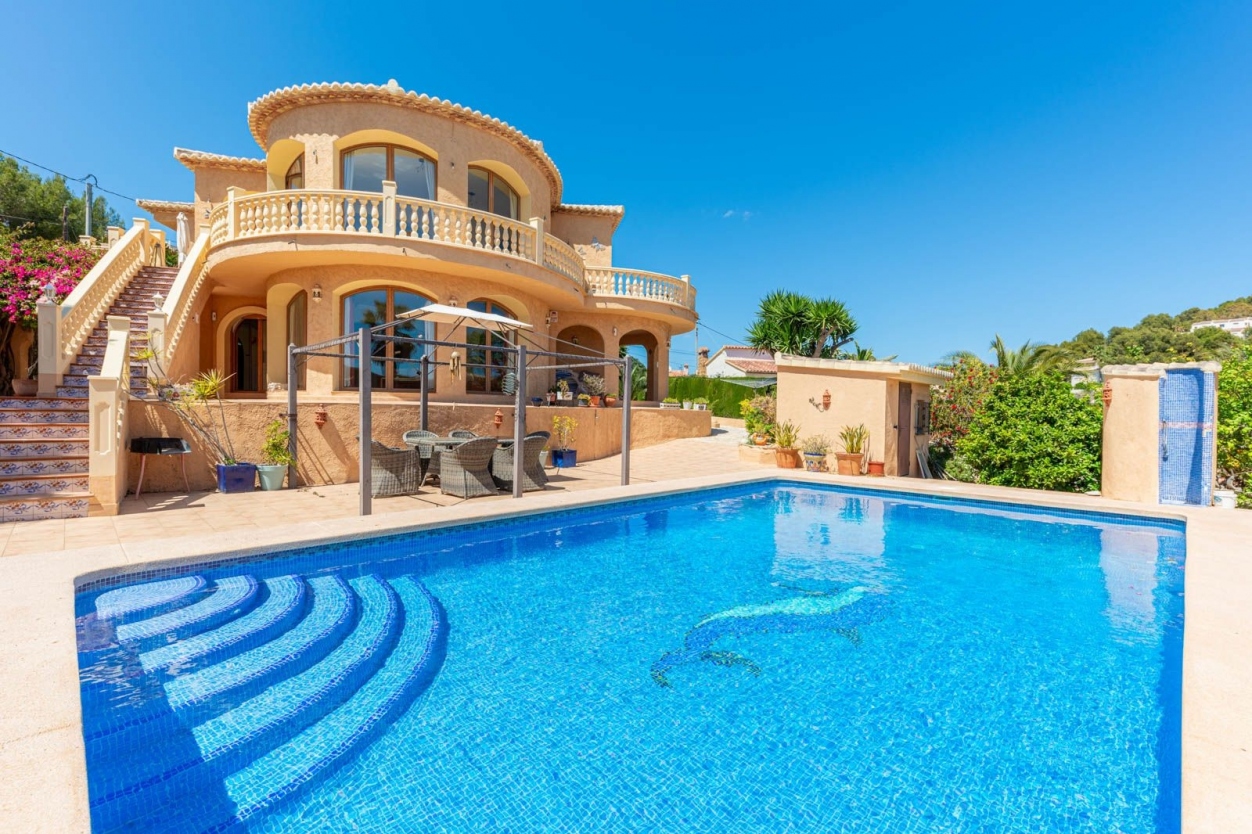4 bed villa in Calpe
