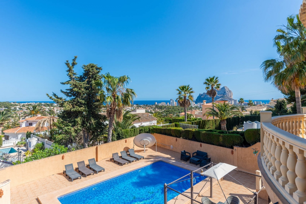 4 bed villa in Calpe