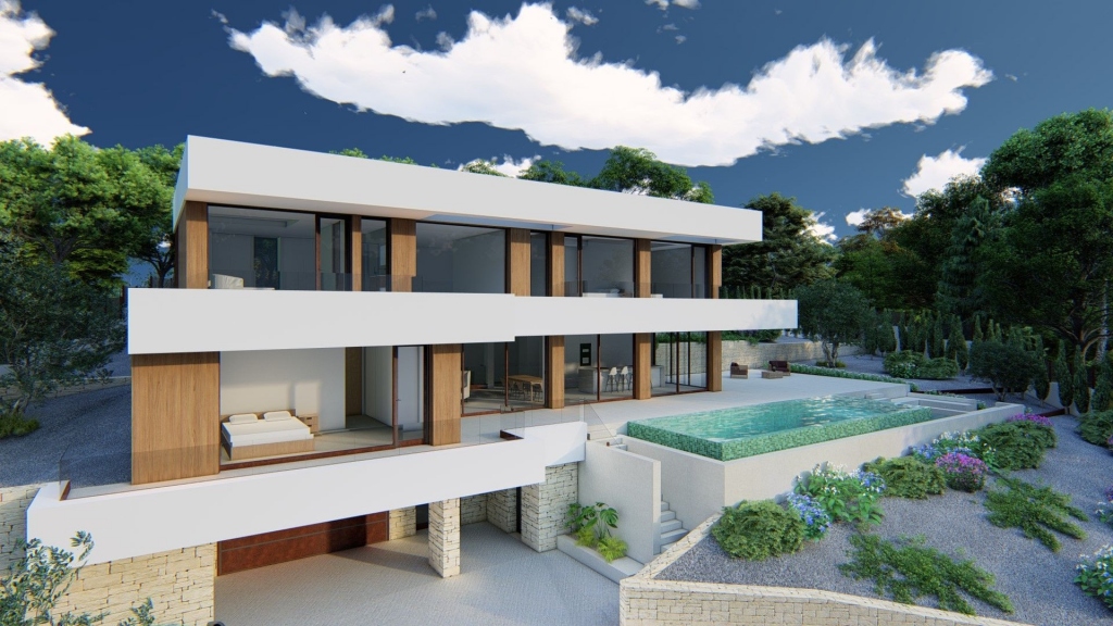 4 bed villa in Altea