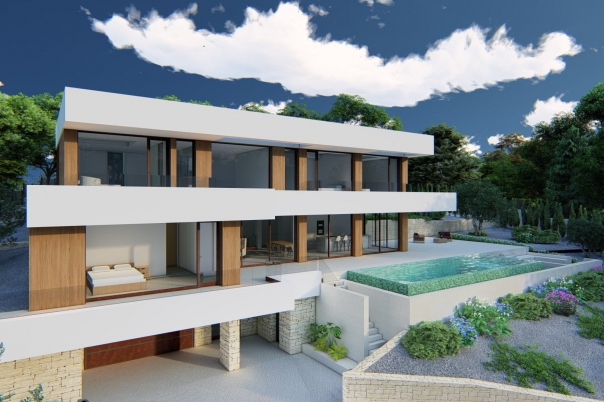 4 bed villa in Altea