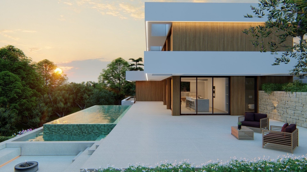 4 bed villa in Altea