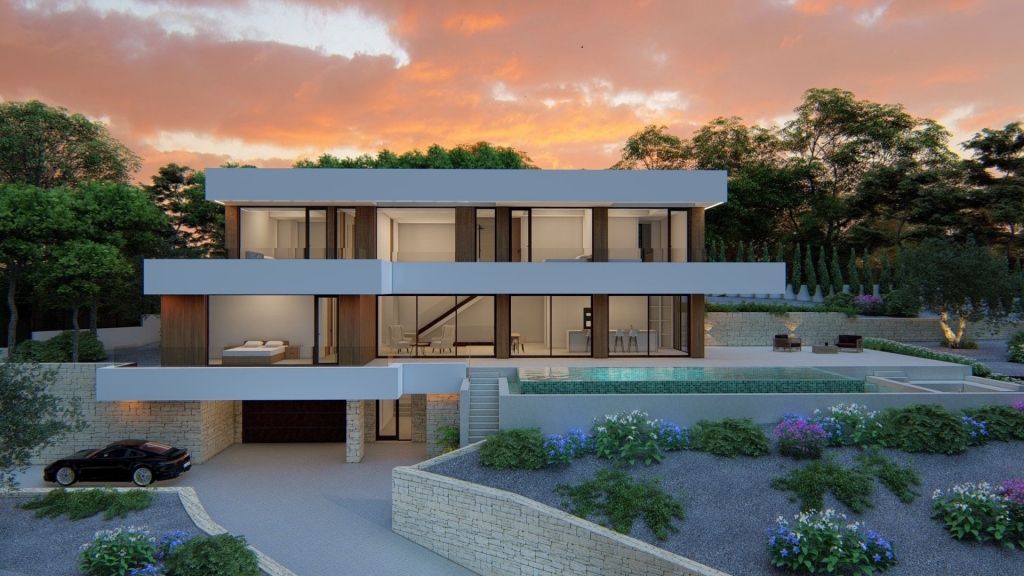4 bed villa in Altea