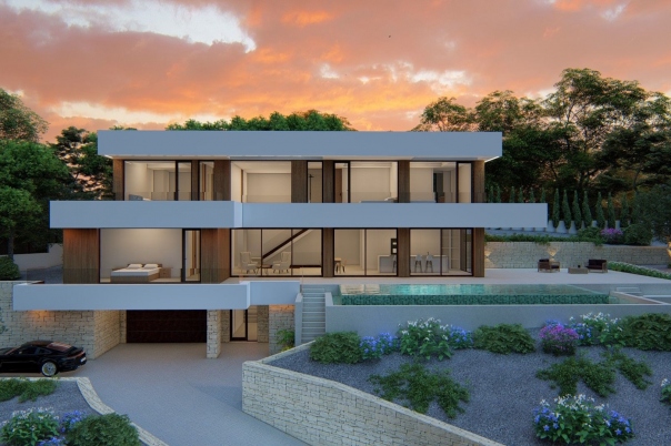 4 bed villa in Altea